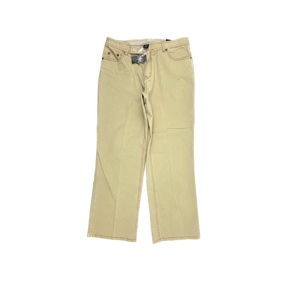 NEW Venezia Bootcut Women's size 14 Beige Denim jeans